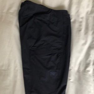 Arcteryx light hiking pants with side pockets